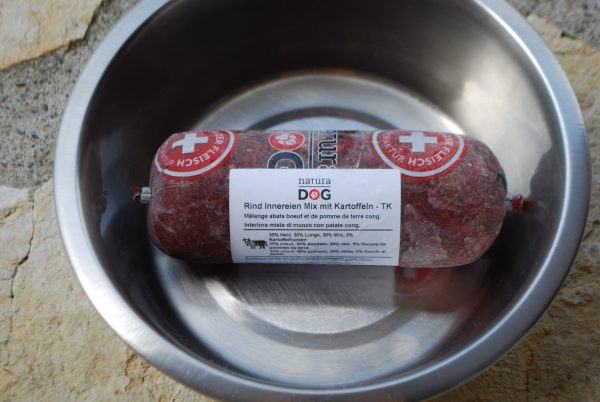 Rind Innereien Mix  mit Kartoffel gewolft  500 g  TK