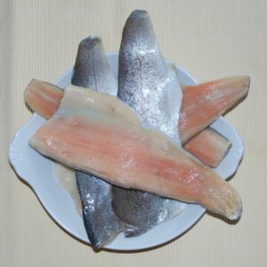 Forellefilet gewolft 500 g Schale TK
